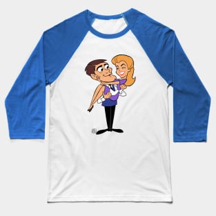 BEWITCHED (SAMANTHA AND DARRIN) Baseball T-Shirt